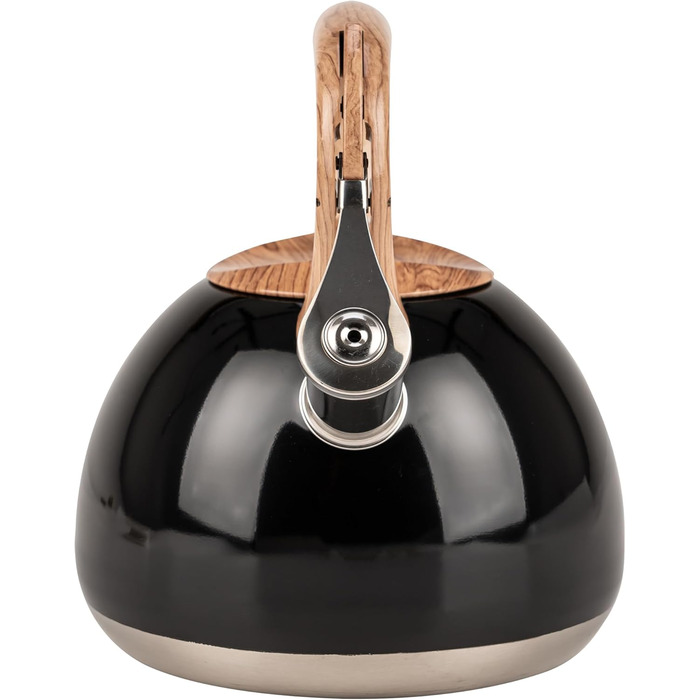 Чайник Karl Hausmann Induktion 3L з автоматичним свистком - нержавіюча сталь, підходить для всіх плит