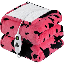 колір: високогірна корова в рожевому та чорному кольорах.