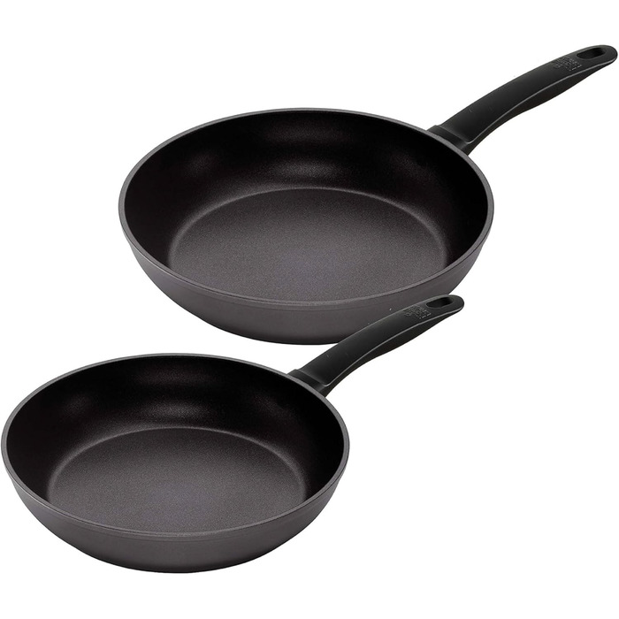 Набір сковорідок KUHN RIKON Brat- & Universal, чорний (28см + 24см)