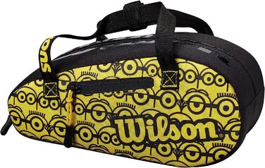 Тенісна сумка Wilson Minions Mini, жовто-чорна, WR8013901001