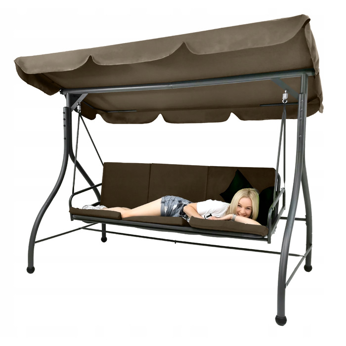 Садова підвісна гойдалка Kontrast, 49 x 176 см