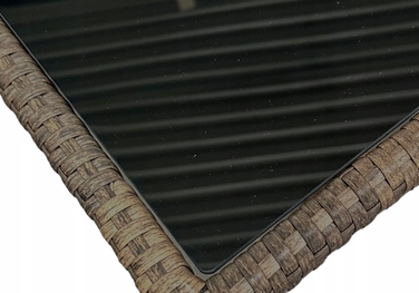 Комплект садових меблів із техноротанга Pegie Prestige, коричневий, 6 предметів