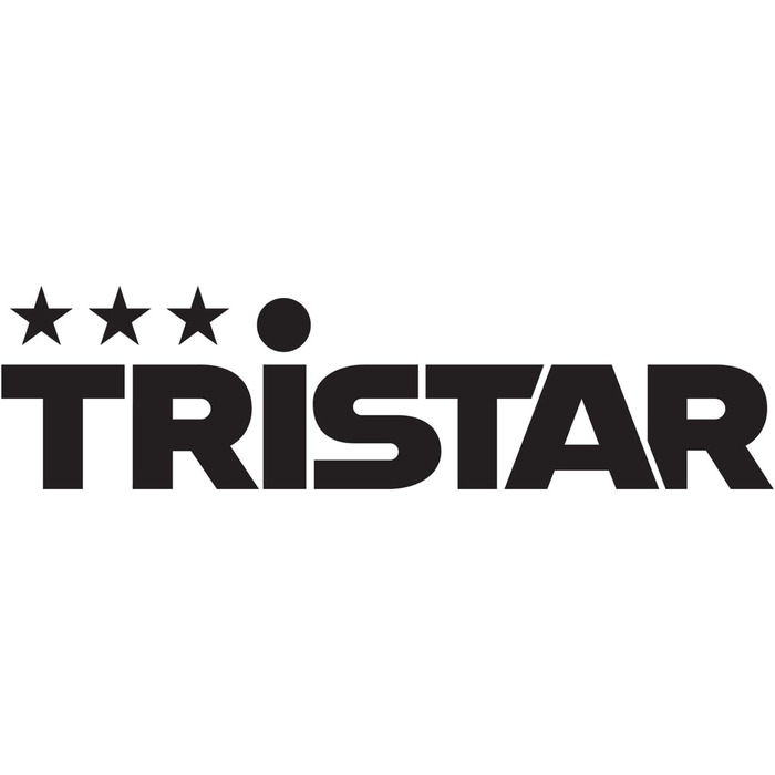Цифрова фритюрниця Tristar 6,2 л 1,5 кг картопля фрі чорна FR-9037 (2x4 л, з оглядовим вікном)