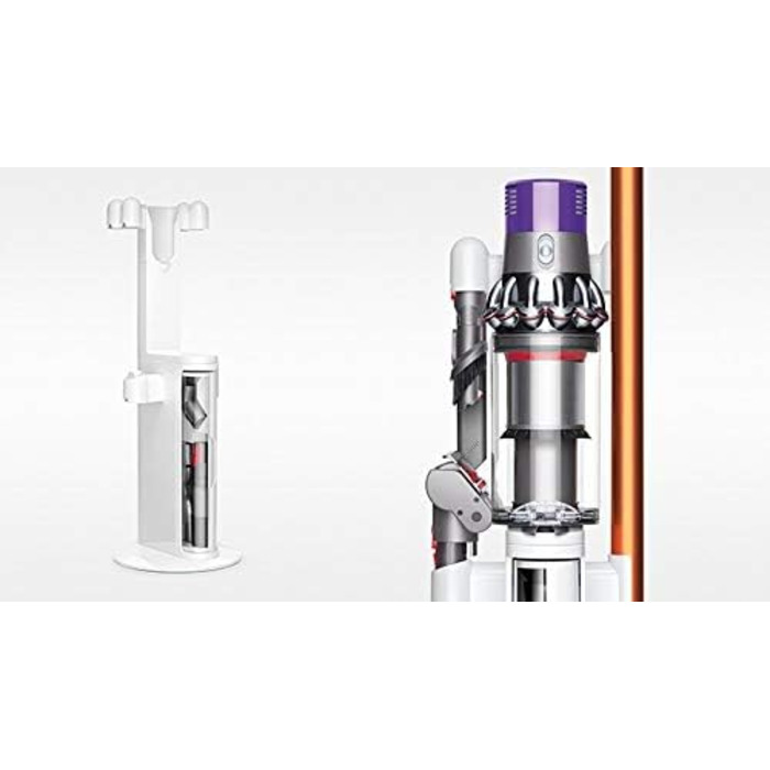 Зарядна док-станція Dyson 968923-01, біла, 0 Вт, 82 дБ