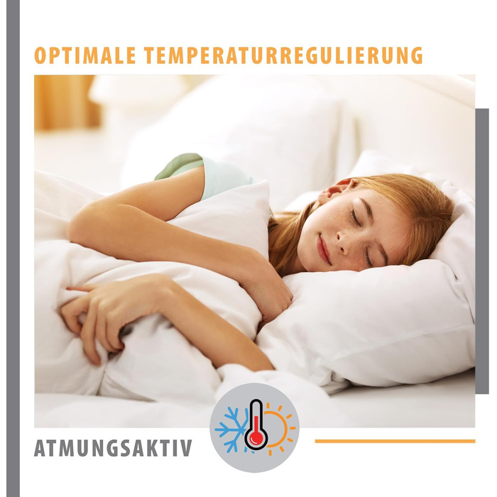 Ковдра Bettdecke 140x200: тепла, м'яка ковдра для алергіків, з екологічною сертифікацією Oeko-Tex, придатна для прання