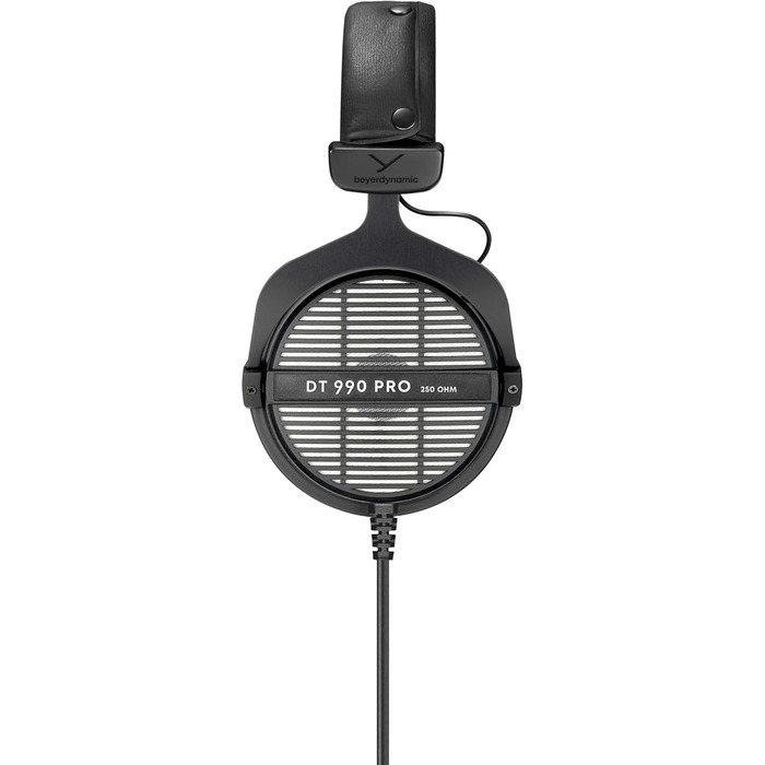 Накладні навушники beyerdynamic DT 990 PRO, 250 Ом, для мікшування/мастерингу, односторонні дротові