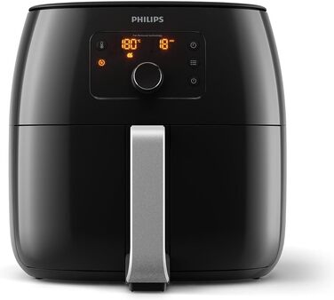 Мультипіч Philips Premium XXL, 7,3 л, на 90 менше жиру, технологія Rapid Air, додаток Рецепти (HD9650/90)