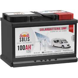 Акумулятор SOLIS 12V 100Ah батарея сонячна батарея для будинку