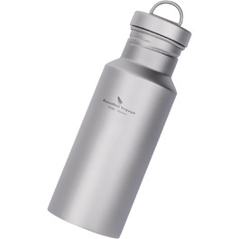 Фляга для води iBasingo Titan 550ml - Металева, для туризму, спорту, з широким горлом