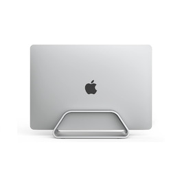 Підставка для ноутбука Vertikaler: стильна підставка для MacBook, MacBook Air, MacBook Pro (алюміній, срібло)