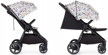 Дитячий прогулянковий візок Petite&Mars Royal 3 BLACK Limited Tattoo