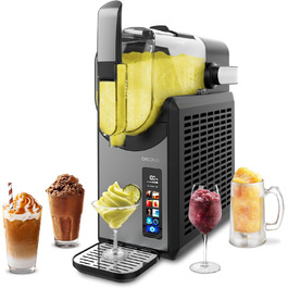 Машина для приготування крижаного напою Cecotec Slush-Eis 2.6L Twist&Ice 2600 з 6 режимами, сенсорне керування