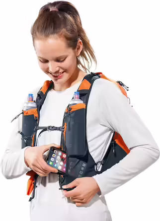 Рюкзак для трейлранінгу Deuter Ascender 13, жовтий, 13 л