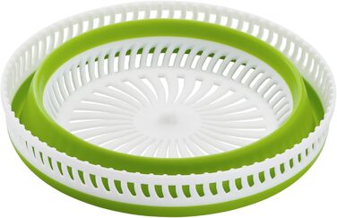 Салатниця-швидкообертач Emsa Turboknopf, 4,5 л, нержавіюча сталь, складана