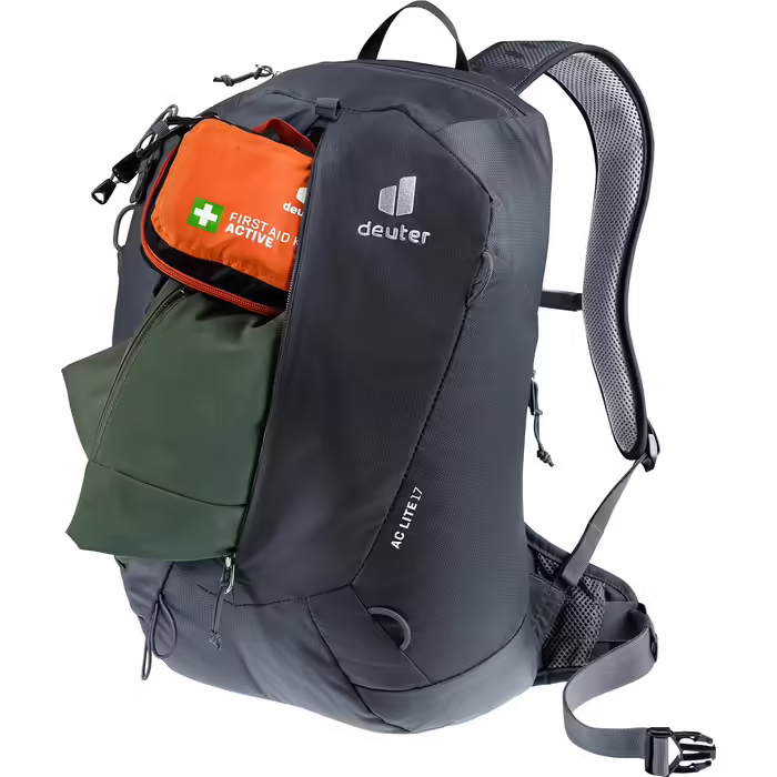 Рюкзак Deuter AC Lite 17 л для туризму, чорний