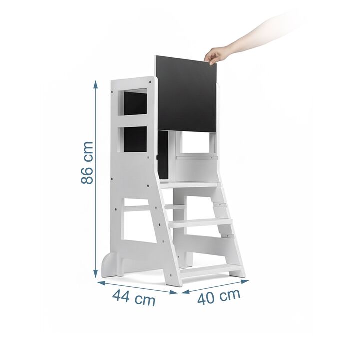 Навчальний стільчик Relaxdays з дошкою для крейди