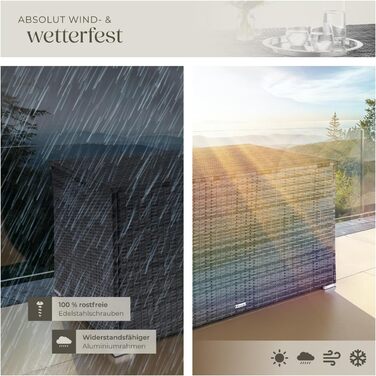 Скриня для зберігання садових речей Tectake з поліротангу, 750 л, чорна - водонепроникна, з газовими амортизаторами, 145x82.5x79.5 см