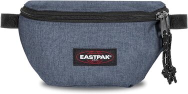 Сумка на пояс Eastpak Springer, 23 см, 2 л, синя (джинси Crafty)