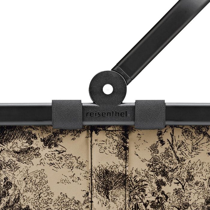 Сумка-шопер Reisenthel Carry Bag – стабільний кошик для покупок з великим об'ємом та практичною внутрішньою кишенею. Елегантний та водостійкий дизайн (Jacquard Brown, Single)