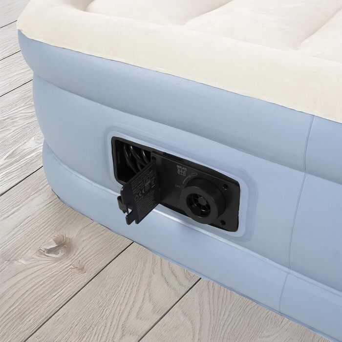 Надувний матрац Aventli для 1 особи, 191x99x33 см з інтегрованою помпою, для кемпінгу та дому