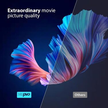 Портативний проєктор Mini Beamer YG300Plus Max: LED проєктор для дому та на відкритому повітрі з HDMI, USB, Type-C та пультом ДУ