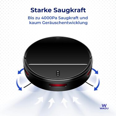 Робот-пилосос з функцією миття - з док-станцією - для власників домашніх тварин