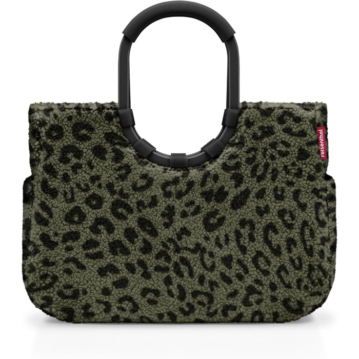 Сумка Reisenthel Loopshopper L – стильна та містка, з водонепроникним покриттям та кишенями з перероблених PET-пляшок, колір Gold (Teddy Leo Olive)