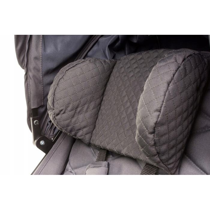 Дитячий прогулянковий візок 4BABY Stinger, графітовий, 10 кг, з регульованим сидінням