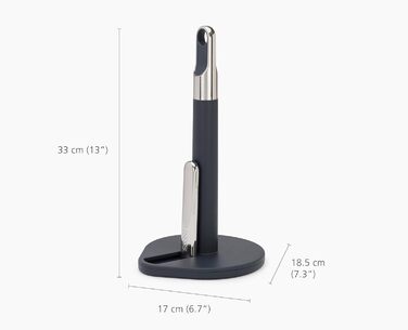 Кухонний тримач для рулонів Joseph Joseph Hold Graphite з федер-механізмом