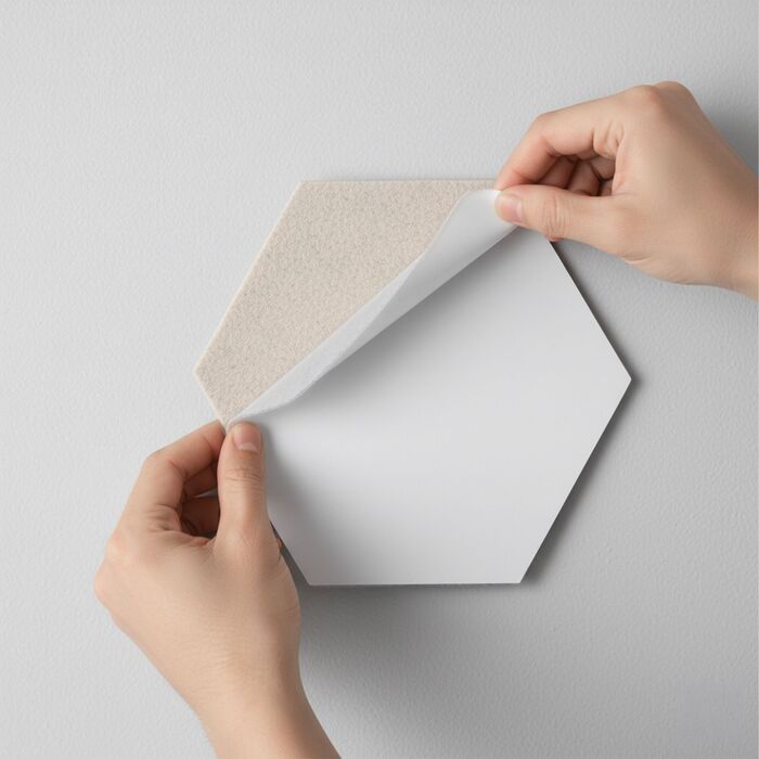 Набір шестикутних акустичних панелей Relaxdays, самоклеючі