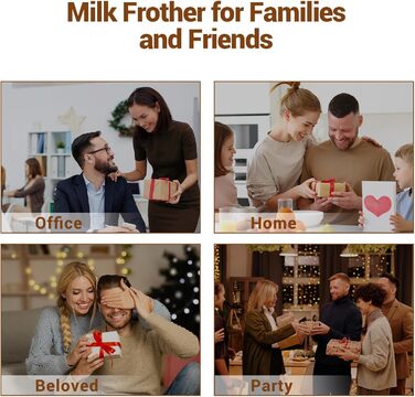 Електричний спінювач молока 5-в-1, 600W, для гарячого та холодного молока, об'єм 350 мл, з антипригарним покриттям, для капучино, лате, гарячого шоколаду (з нержавіючої сталі)