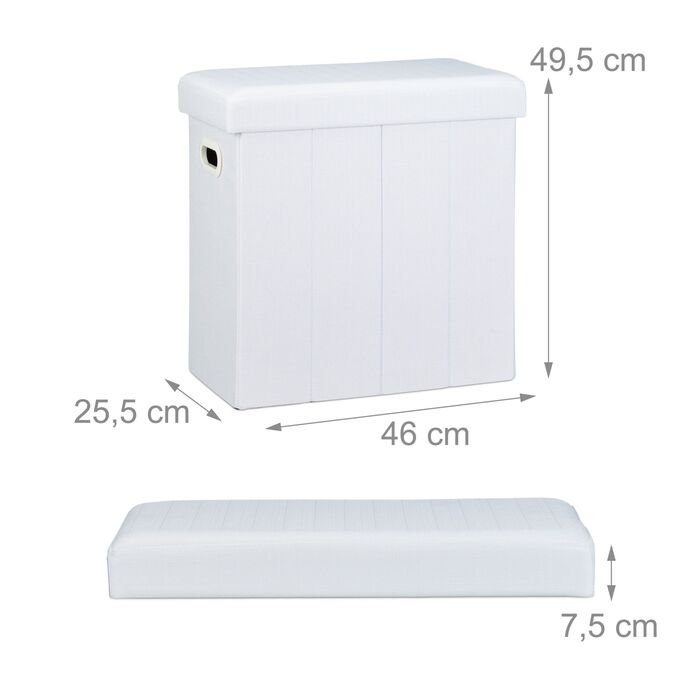 Relaxdays Складний табурет