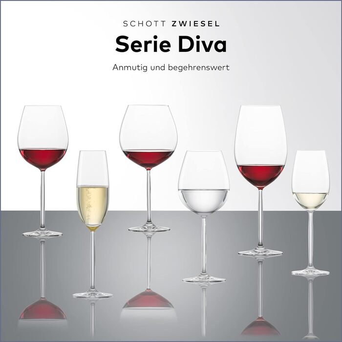 Келих для червоного вина 0,8 л, набір із 6 предметів, Diva Schott Zwiesel