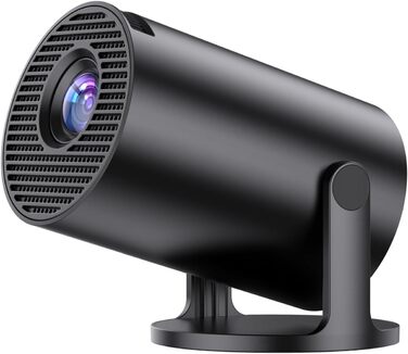 Smart проєктор Yoton Y4: 1080P, WiFi, Bluetooth, Android TV, трапецеїдна корекція, портативний для домашнього кінотеатру