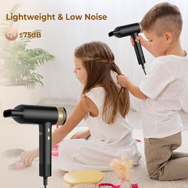 Мультистайлер для волосся 7 в 1 UKLISS Hairstyler Pro: фен, автоматична плойка, кругла щітка та вирівнювач для професійного стайлінгу, чорний