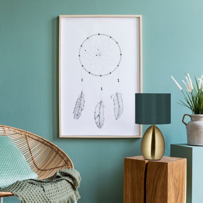 Нічна лампа Relaxdays з сенсорним керуванням, латунь