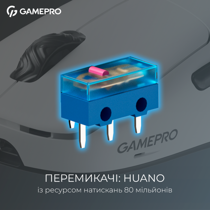 Бездротова ігрова миша GamePro Asgard Loki (GM022W)