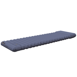 Водовідштовхувальний повітряний матрац Outsunny Camping Sleeping Mattress з сумкою для перенесення ножного насоса синій до 80 кг для активного відпочинку