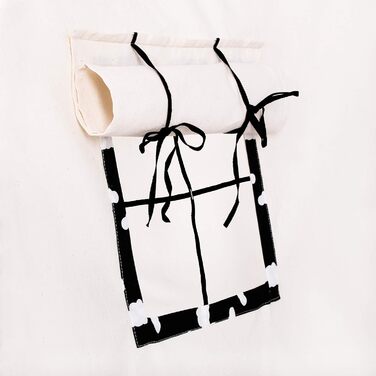 Дитячий намет-типі SPRINGOS, чорний з хмаринками, 160x120x100 см, з килимком та подушкою