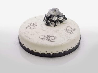 Форма для випічки Zenker Springform Ø 26 см CREME NOIR з антипригарним покриттям, з плоским дном та захистом від протікання, 1 шт.