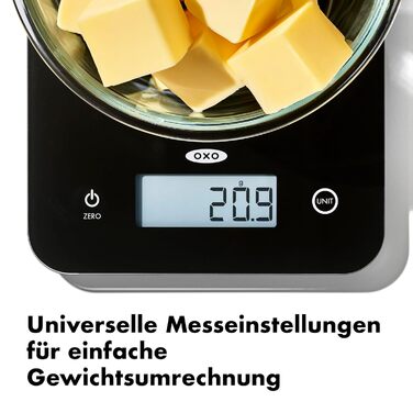 Вага кухонна OXO Good Grips Universal для продуктів, до 5 кг, прозора