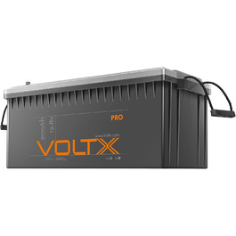 Акумулятор VoltX LiFePO4 12,8 В 200 Ач з 200 А BMS, 2560 Втгод, 3000-15000 циклів, макс. 36 батарей, ідеально підходить для автофургонів і сонячних батарей