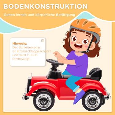 Дитячий каталок Mercedes-Benz Design 300 S Design, Червоний