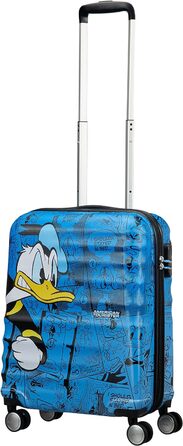 Ручна поклажа Spinner S, 55 см, 36 л, синій (Donald Duck) Синій (Donald Duck) Блешня S (55 см - 36 л)