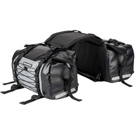 Мотоциклетні подвійні сідла ROCKBROS Сумки для багажу 100 водонепроникна мотоциклетна сумка Ca.62L Grey