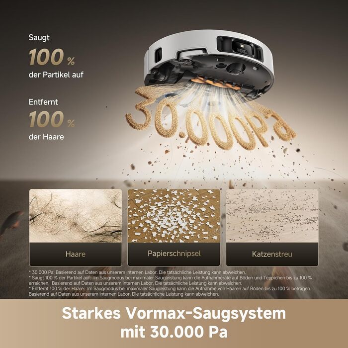 Робот-пилосос Dreame Matrix10 Ultra: потужність 30000Pa, 8 см, самоочищення, автоматичне порожнення, голосове керування