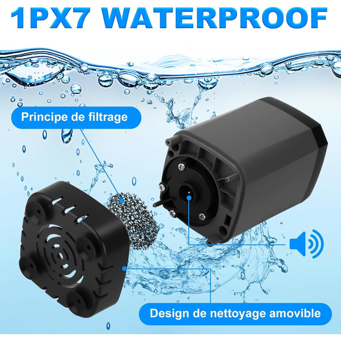 Портативна кемпінгова душ TAVADA з акумулятором 6000mAh, з насосом та термометром, з душ-насадкою та шлангом