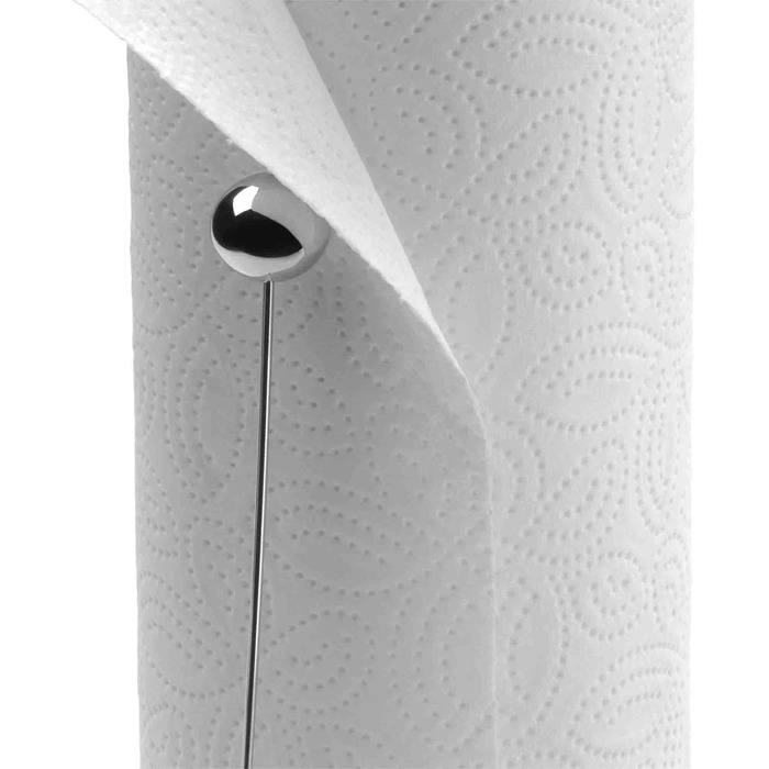 Тримач для паперових рушників WMF Gourmet, вертикальний, нержавіюча сталь Cromargan, 31 см, універсальний органайзер для кухні