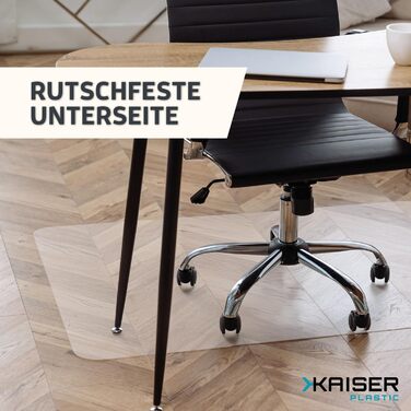 Захисна килимок для офісного крісла Kaiser plastic® | 115 x 135 см | для захисту твердих підлог