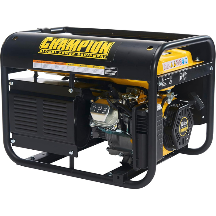 Генератор Champion Power Equipment Mighty Atom 9200i-EU (3500 Вт, бензин, інверторний) – для кемпінгу та відпочинку на природі